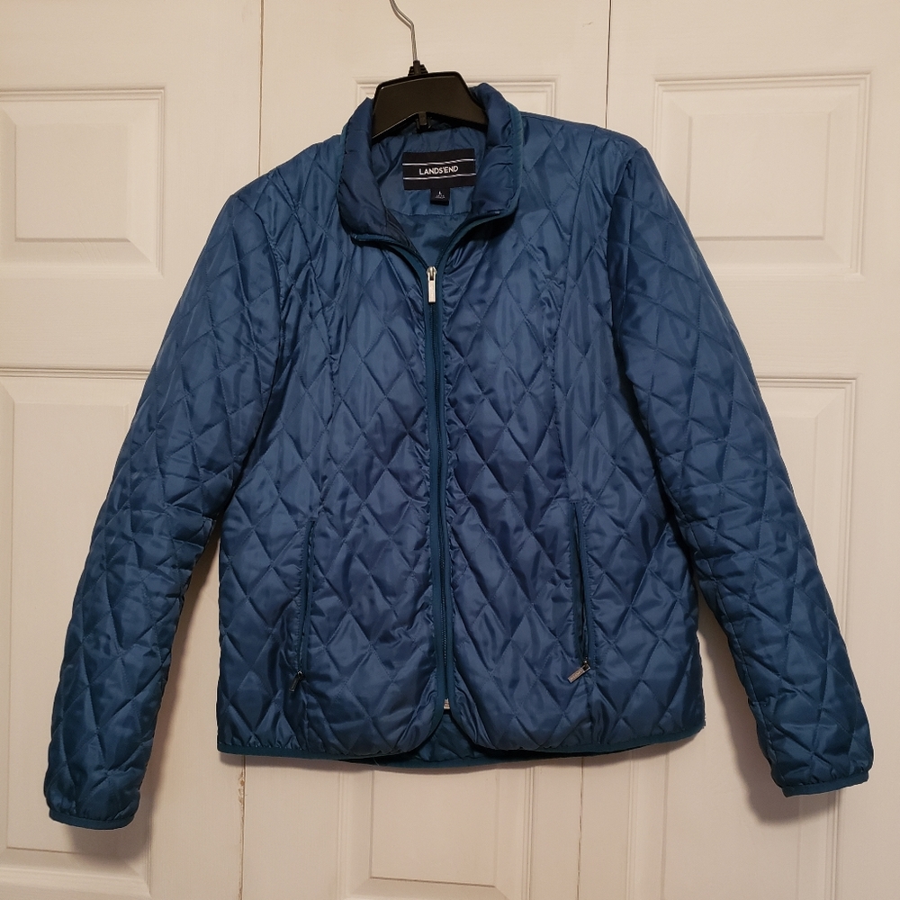 Ladies Land's End down coat